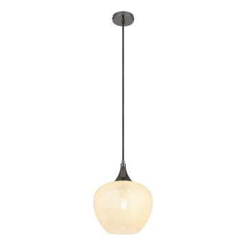 Globo - Підвісна люстра 1xE27/40W/230V діаметр 24 см білий/антрацит