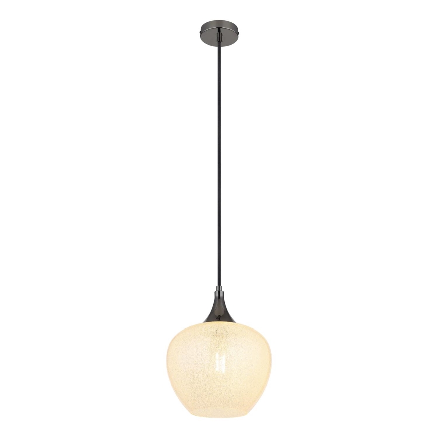 Globo - Підвісна люстра 1xE27/40W/230V діаметр 24 см білий/антрацит