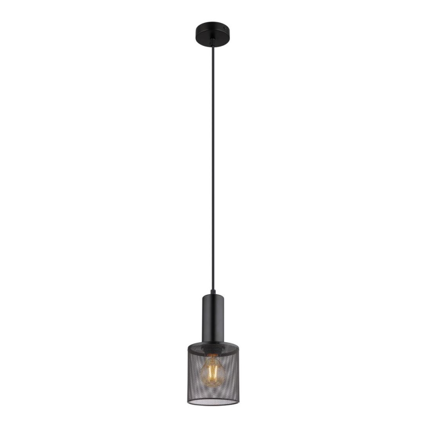 Globo - Підвісна люстра 1xE27/60W/230V чорний