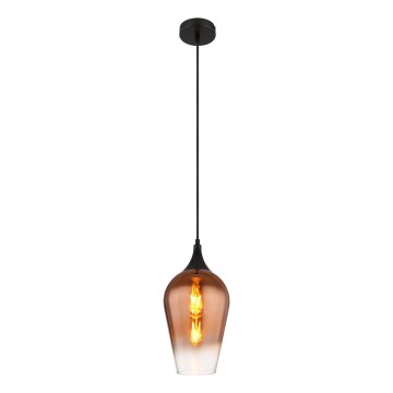 Globo - Підвісна люстра 1xE27/60W/230V діаметр 18 см мідний