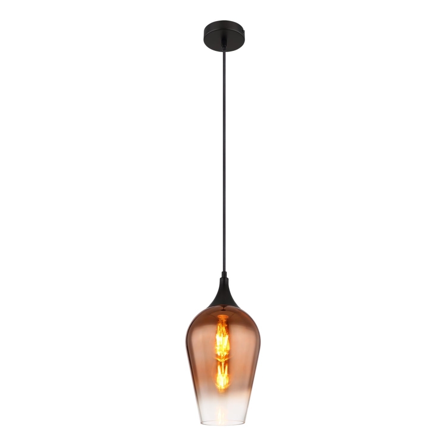 Globo - Підвісна люстра 1xE27/60W/230V діаметр 18 см мідний
