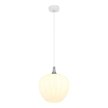 Globo - Підвісна люстра 1xE27/60W/230V діаметр 29 см білий