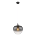 Globo - Підвісна люстра 1xE27/60W/230V діаметр 29 см чорний