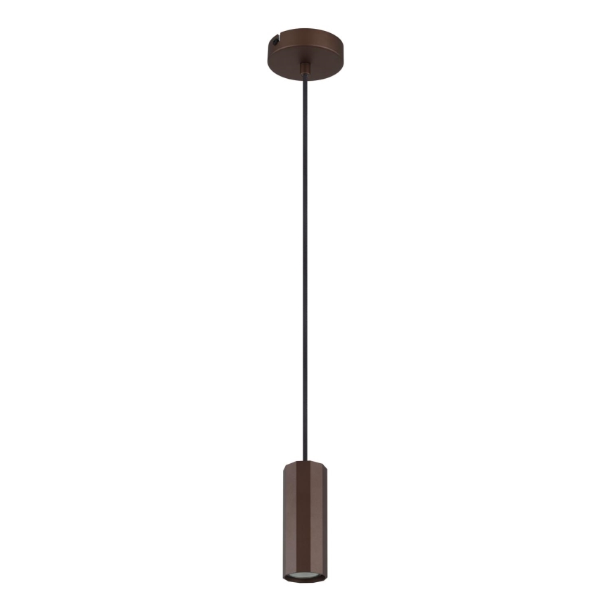Globo - Підвісна люстра 1xGU10/25W/230V коричневий