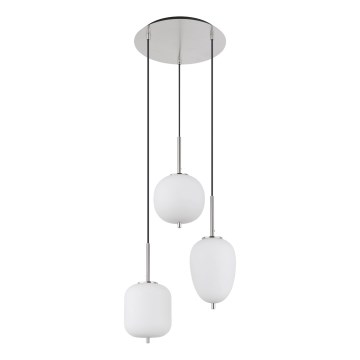 Globo - Підвісна люстра 3xE14/40W/230V глянцевий хром