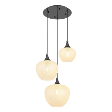 Globo - Підвісна люстра 3xE27/40W/230V білий/антрацит