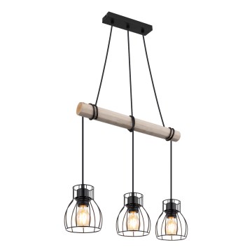Globo - Підвісна люстра 3xE27/40W/230V