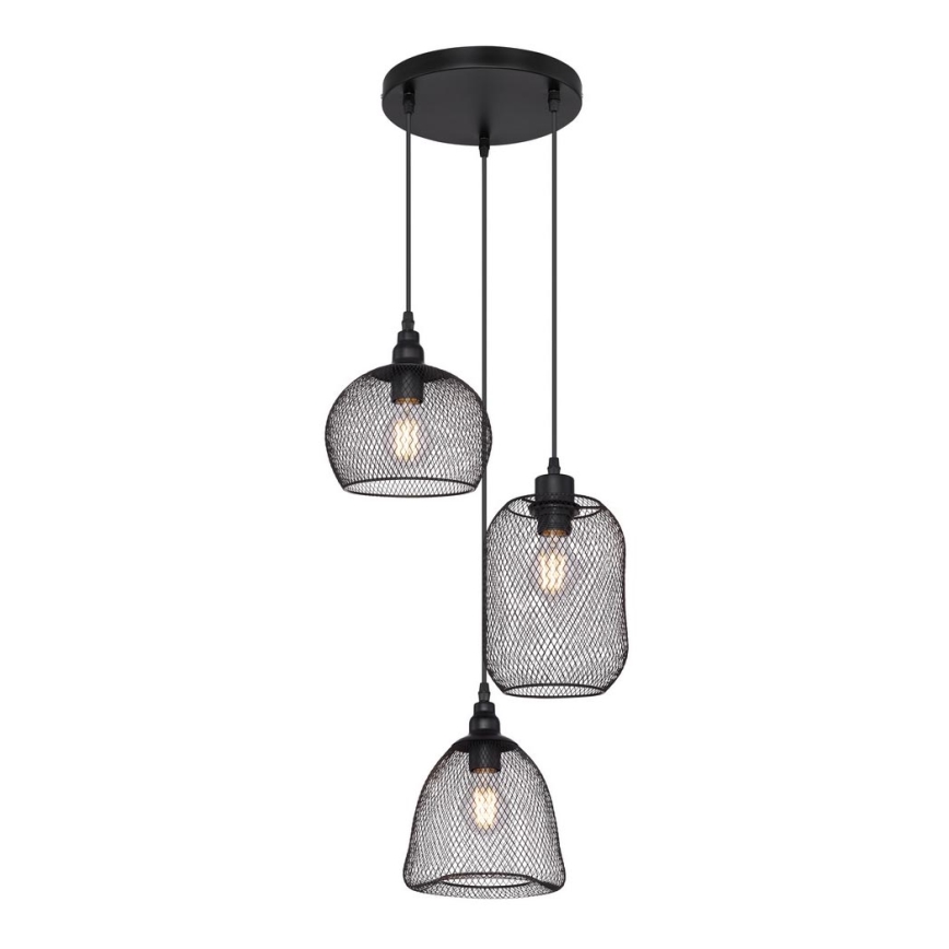 Globo - Підвісна люстра 3xE27/60W/230V