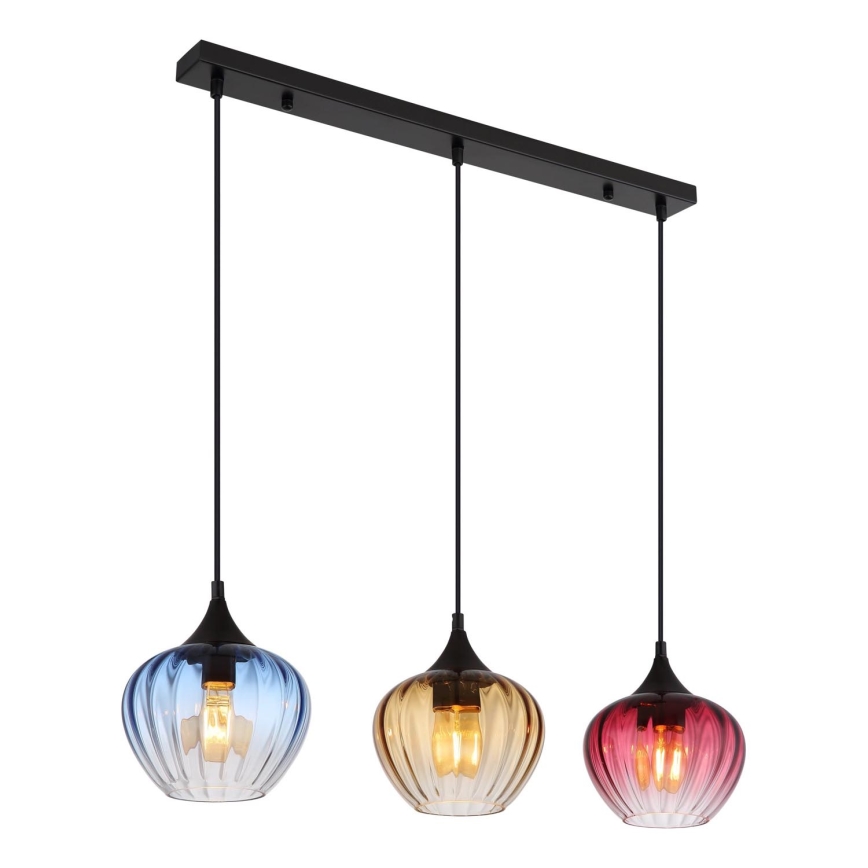 Globo - Підвісна люстра 3xE27/60W/230V
