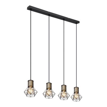 Globo - Підвісна люстра 4xE27/40W/230V