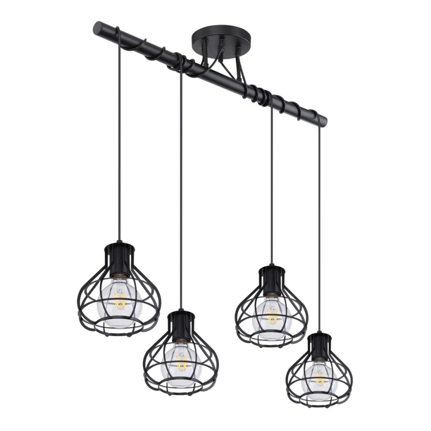 Globo - Підвісна люстра 4xE27/60W/230V
