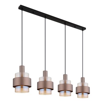 Globo - Підвісна люстра 4xE27/60W/230V