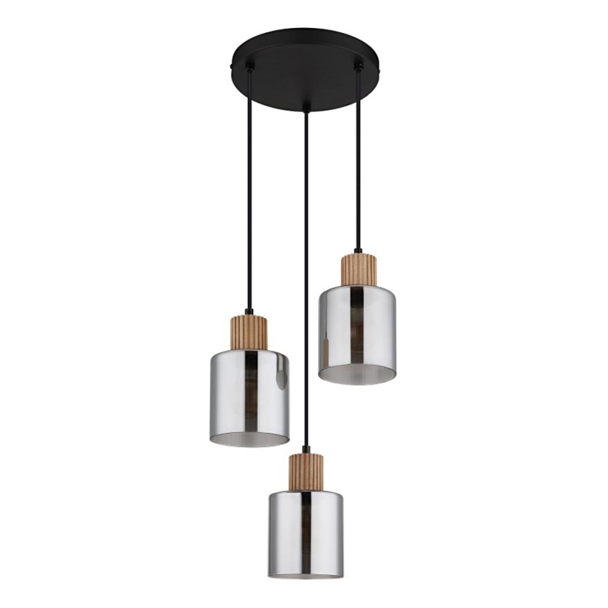 Globo - Підвісна люстра на тросі 3xE27/25W/230V, діам. 30 см