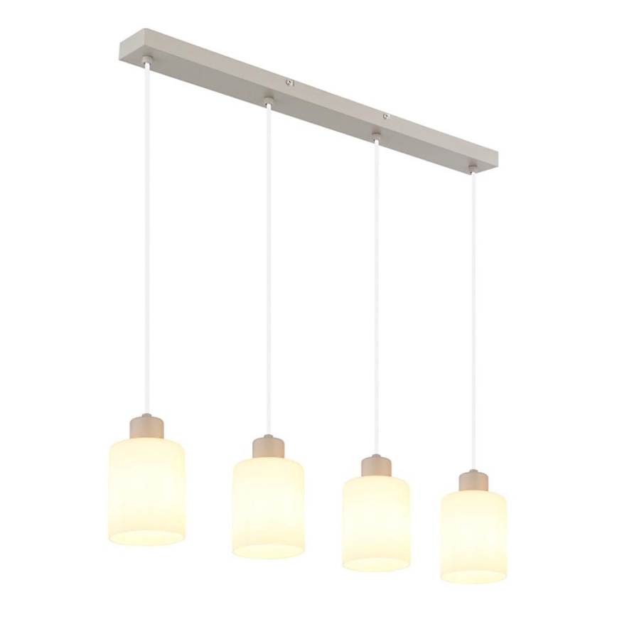 Globo - підвісна люстра на тросі 4xE27/40W/230V