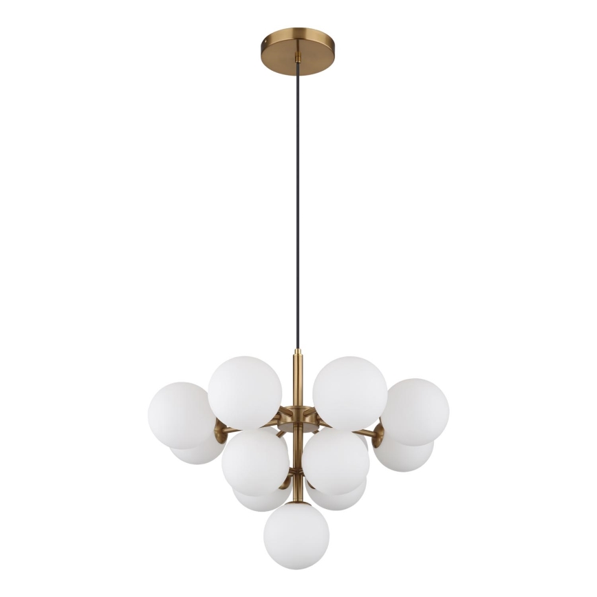 Globo - Подвесная люстра 13xG9/5W/230V диаметр 56 см золотистый