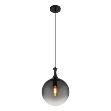 Globo - Подвесная люстра 1xE27/10W/230V диаметр 25 см черный