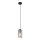 Globo - Подвесная люстра 1xE27/25W/230V диаметр 11 см черный