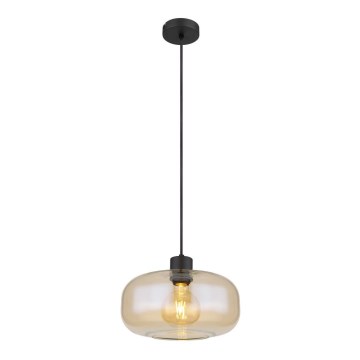 Globo - Подвесная люстра 1xE27/40W/230V диаметр 28 см прозрачный