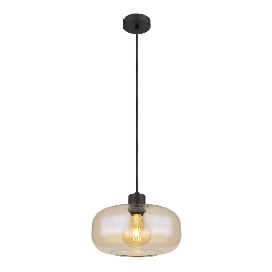 Globo - Подвесная люстра 1xE27/40W/230V диаметр 28 см прозрачный