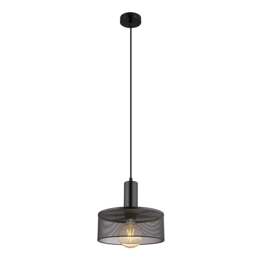 Globo - Подвесная люстра 1xE27/60W/230V черный