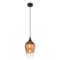 Globo - Подвесная люстра 1xE27/60W/230V диаметр 18 см медный