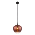 Globo - Подвесная люстра 1xE27/60W/230V диаметр 24 см медный
