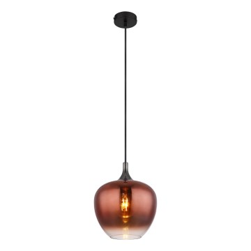Globo - Подвесная люстра 1xE27/60W/230V диаметр 24 см медный