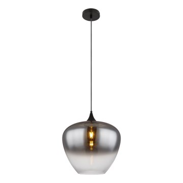 Globo - Подвесная люстра 1xE27/60W/230V диаметр 40 см черный