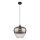 Globo - Подвесная люстра 1xE27/60W/230V диаметр 40 см черный