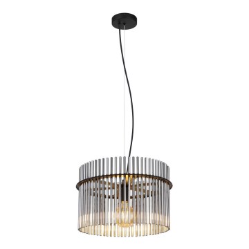 Globo - Подвесная люстра 1xE27/60W/230V диаметр 40 см черный