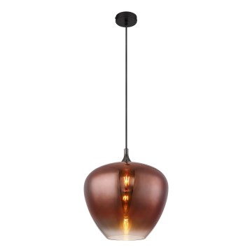 Globo - Подвесная люстра 1xE27/60W/230V диаметр 40 см медный