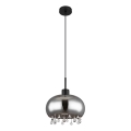 Globo - Подвесная люстра 1xE27/9W/230V диаметр 28 см черный