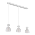 Globo - Подвесная люстра 3xE14/40W/230V белый