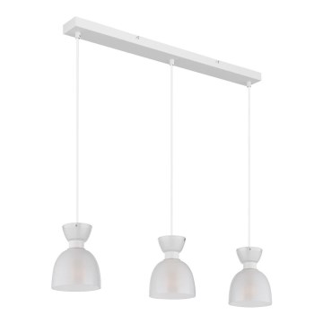 Globo - Подвесная люстра 3xE14/40W/230V белый