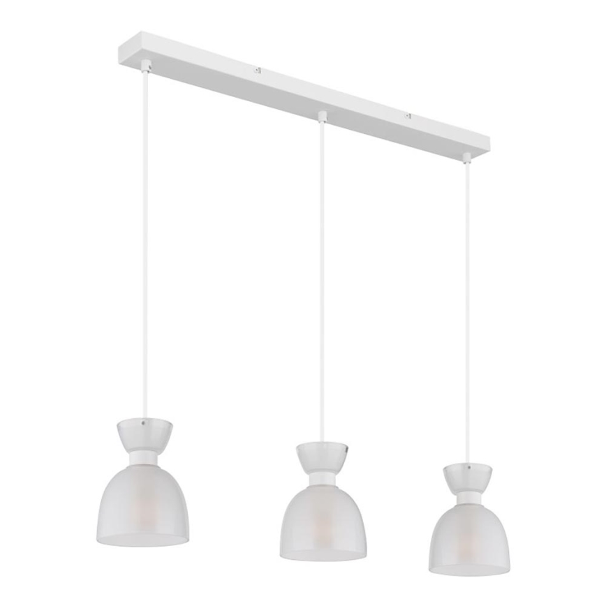 Globo - Подвесная люстра 3xE14/40W/230V белый