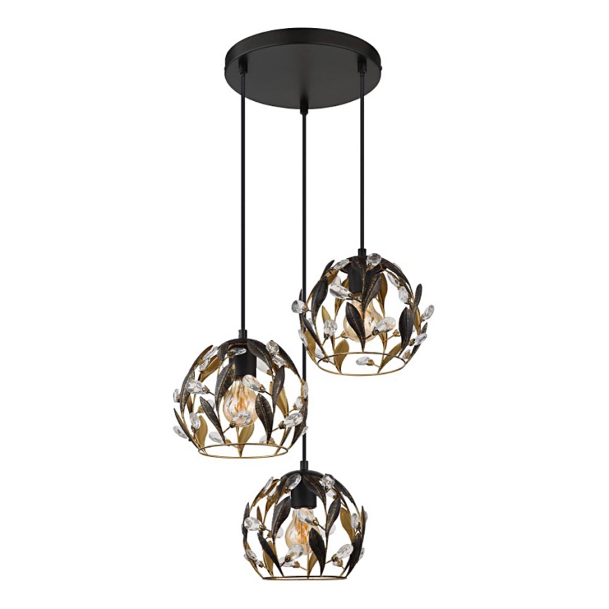 Globo - Подвесная люстра 3xE27/40W/230V диаметр 41 см