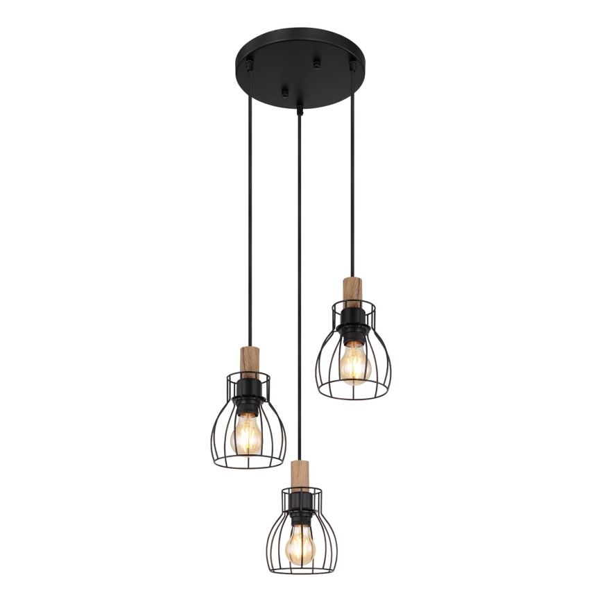Globo - Подвесная люстра 3xE27/40W/230V