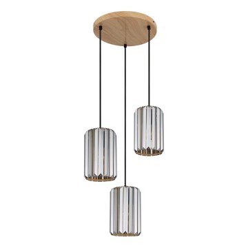Globo - Подвесная люстра 3xE27/60W/230V диаметр 35 см