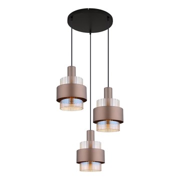 Globo - Подвесная люстра 3xE27/60W/230V диаметр 45 см