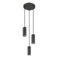 Globo - Подвесная люстра 3xGU10/25W/230V черный