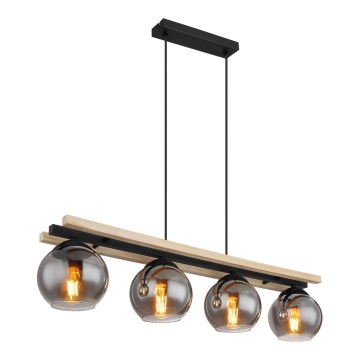 Globo - Подвесная люстра 4xE27/25W/230V