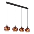 Globo - Подвесная люстра 4xE27/40W/230V медный