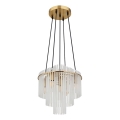 Globo - Подвесная люстра 5xE14/40W/230V золотистый