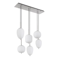 Globo - Подвесная люстра 6xE14/40W/230V блестящий хром