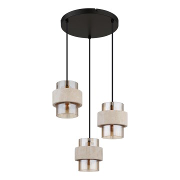 Globo - Подвесная люстра на тросе, 3xE27/40W/230V