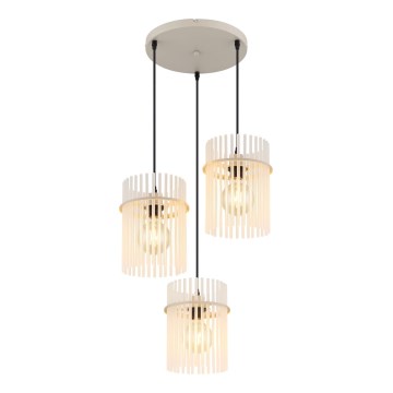 Globo - Подвесная люстра на тросе 3xE27/60W/230V
