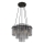 Globo - Подвесная люстра на тросе 5xE27/60W/230V чёрная
