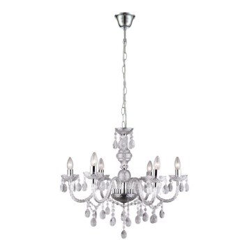 Globo - Подвесной потолочный светильник 6xE14/40W/230V