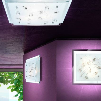 Globo - Потолочный светильник 2xE27ILLU/40W/230V