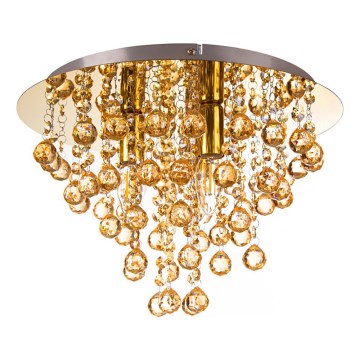 Globo - Потолочный светильник 3xE14/40W/230V диаметр 38 см золотистый